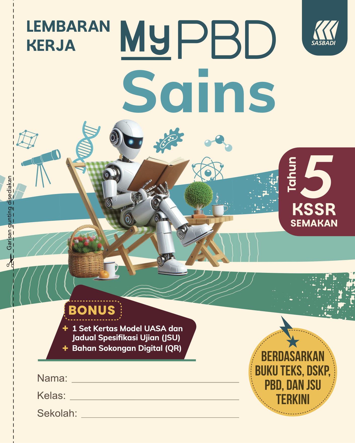 Lembaran Kerja MyPBD KSSR Sains Tahun 5 Cover